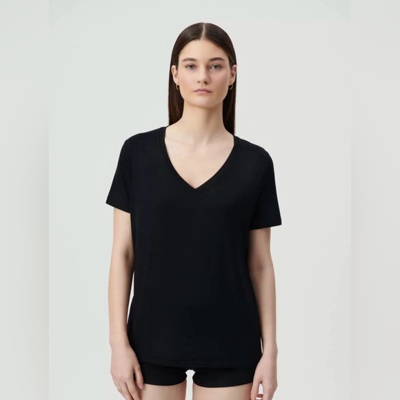 Mustt Have Audrey V-Neck T-Shirt. - Picture 1 of 5